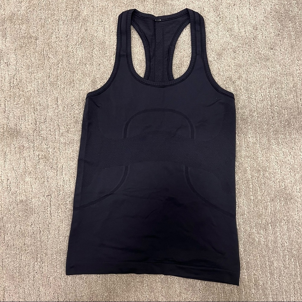 Lululemon navy swiftly tank